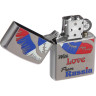 Зажигалка Zippo 205 With Love From Russia