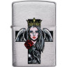 Зажигалка ZIPPO CROSS, QUEEN & SKULL 49262