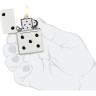 Зажигалка ZIPPO DOMINO DESIGN 46159