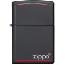 Зажигалка Zippo Classic 218ZB, чёрная матовая