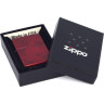 Zippo Classic 28339 — зажигалка, красная глянцевая