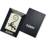 Zippo 216 Lizard (29190) — зажигалка с принтом ящерицы